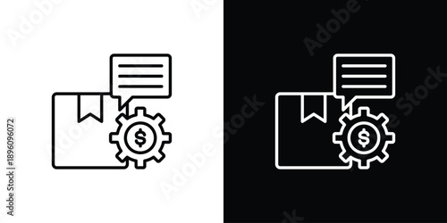 Package Icon Sheet Black And White