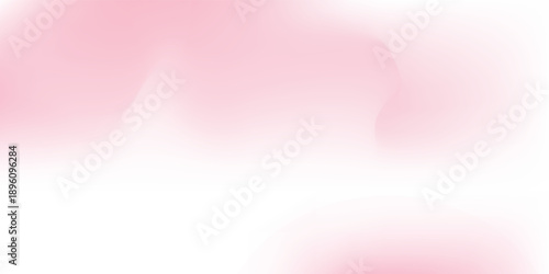 Abstract light pink sakura blossom color background. Vector simple and soft light horizontal backdrop. Blurred gentle gradient. Pastel pink smooth mesh y2k aesthetic. Minimal style. vector eps10