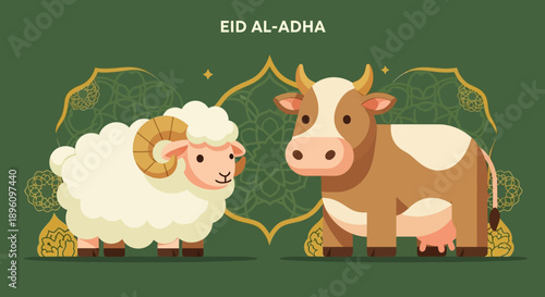 Eid Al-Adha Sheep Cow.