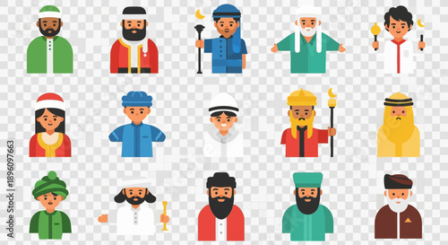 People from different cultures.