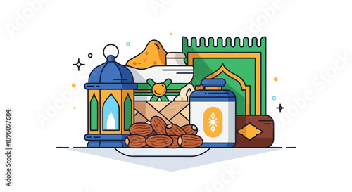 Ramadan Food and Drink.