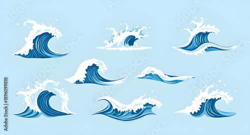 wave, ocean, sea, water, marine, aqua, surf, ripple, splash, tide, current, fluid, flow, abstract, modern, minimal, clean, simple, flat, line, glyph, solid, icon, vector, logo, nature, beach, coastal,