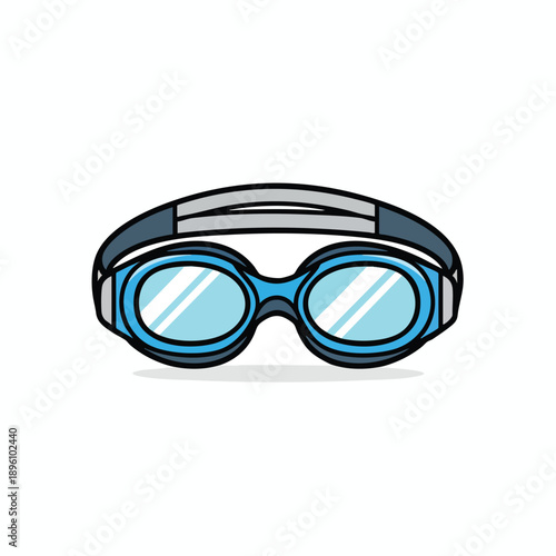 Swimming Goggles Illustration