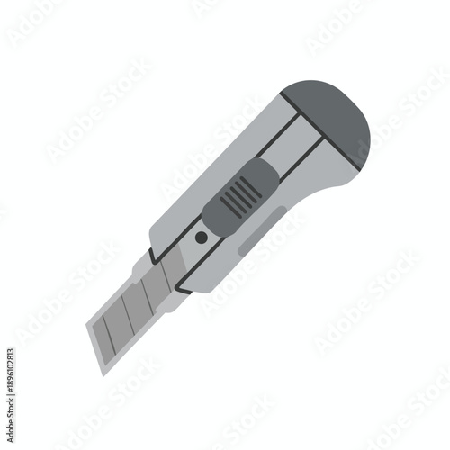 Utility Knife with Retractable Blade