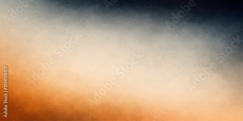 A dark grunge old paper texture background features a moody blend of blue smoke and misty clouds under a flickering storm moon for a horror design backdrop