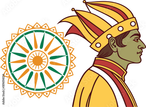 Hindu Deity Vishnu Illustration. Lord Vishnu Spiritual Art. Vishnu Hindu God Religious Illustration. Vishnu Divine Spiritual Theme. Hindu God Vishnu Religious Design. Vishnu Sacred Spiritual art