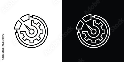 Remain Icon Sheet Black And White