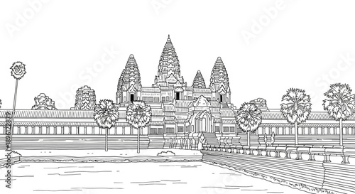 Architectural Wonders in Tranquil Environments