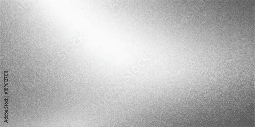 A polished silver stainless steel plate featuring a sleek brushed metal texture and a shiny metallic aluminum surface design creates a high-quality gray backdrop material