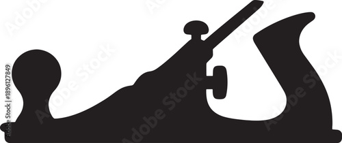 A serene landscape of a mountain range on transparent background