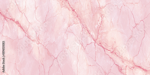 Wallpaper Mural luxury and empty smooth rich detailed close up captures the swirling patterns and delicate veins of a vibrant pink marble texture.	 Torontodigital.ca