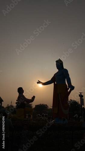 arjun and krishna in mahabharat