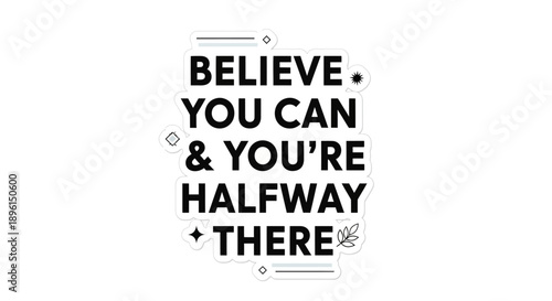 inspirational quote, motivational text