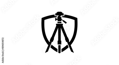 Tripod and Shield Logo