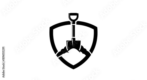 Shovel and Steering Wheel Emblem