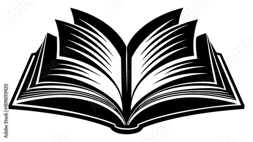 Colorful stack of books representing knowledge and learning Vector
