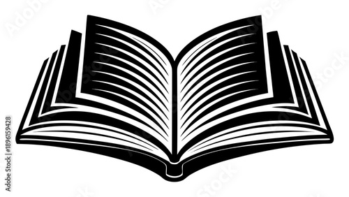 Colorful stack of books representing knowledge and learning Vector
