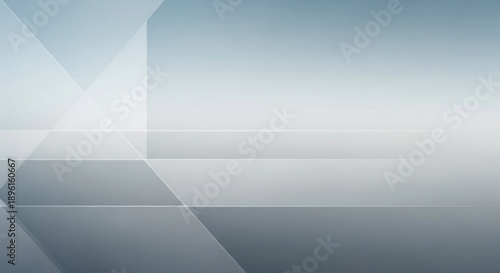 Wallpaper Mural Modern smartphone on reflective surface with soft gradient light minimalist background Torontodigital.ca