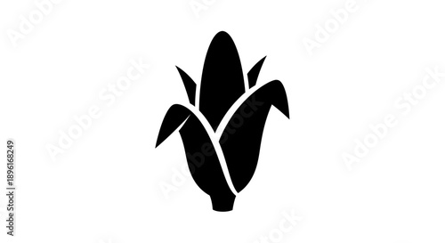 Stylized Corn Cob Icon