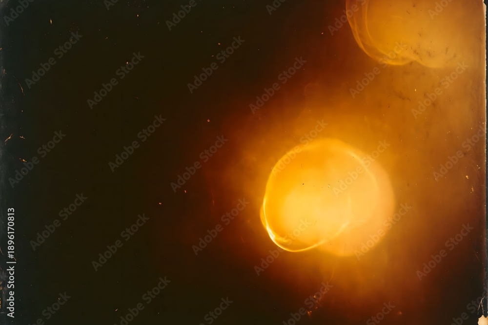 Obraz premium Vintage Film Burn Texture