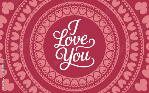 Romanticexpressionwithheartdesigninpinkandpinkhuesforvalentinesday