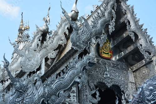 Tableau sur toile タイ チェンマイのワット・シースパン（銀の寺）