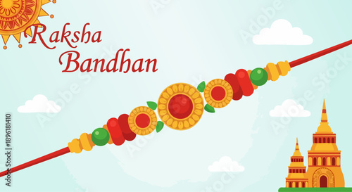 Raksha Bandhan illustration