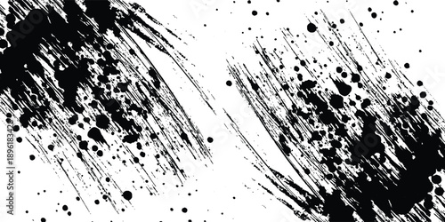 Dirty Comic book isolated on dirty grey background with grunge, halftone and black stripe effect style for manga speed frame, superhero action, banner event