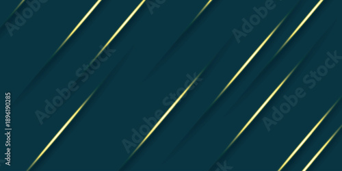 Abstract dark blue background with luxurious gold shadows and lines. Premium scratch effect background for banner, flyer, presentation, and card. VOL. 3