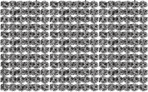 Seamless black and white knitted fabric texture pattern background illustration