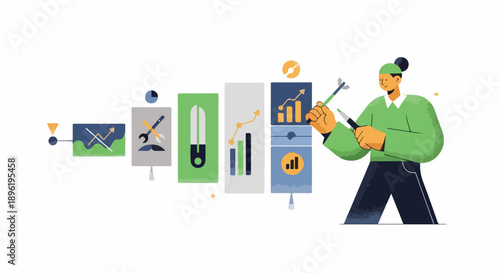 Skill Confidence Development Through Consistent Practice illustration