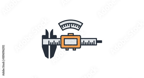 Precision Measurement Tool: Caliper for Engineering Design