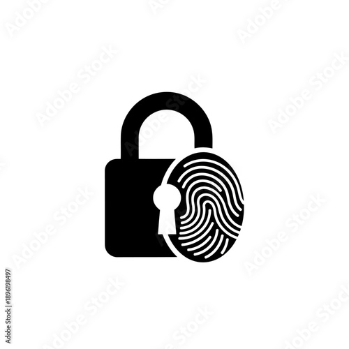 Secure access secured by fingerprint and lock