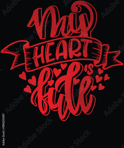 Let My Heart Be Still Typography