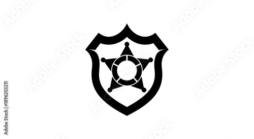 Sheriff Badge Emblem