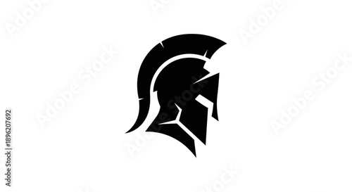 Spartan Helmet Silhouette