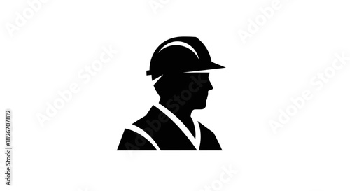 Construction worker profile icon