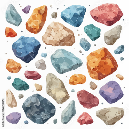 Stone Pattern EPS format design