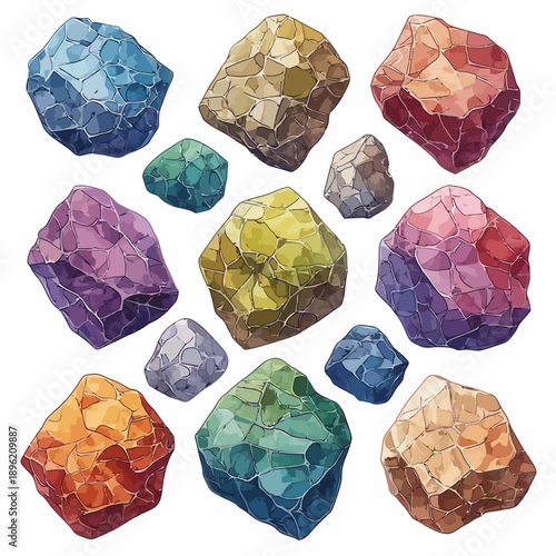 Stone Pattern EPS format design