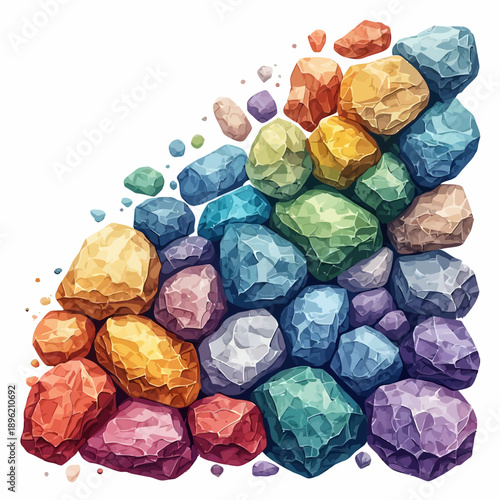 Stone Pattern EPS format design