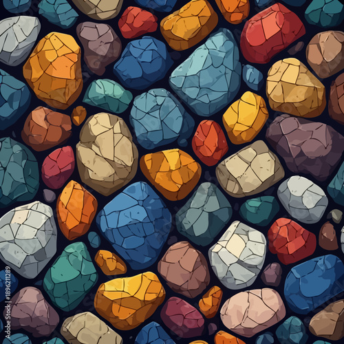 Stone Pattern EPS format design