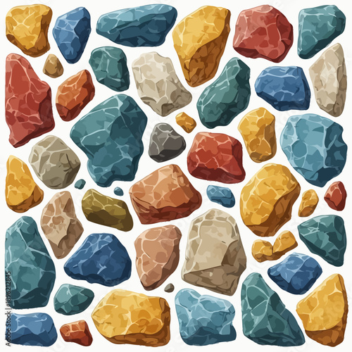 Stone Pattern EPS format design