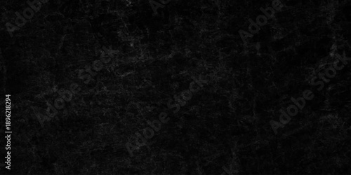 Black concreate wall grunge texture background design.