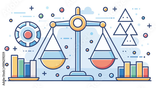 AI Governance Failure Scales of Justice Illustration