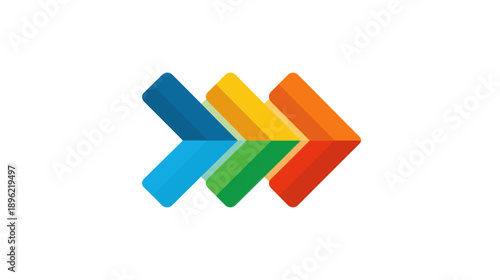 Free Download Colorful Arrows Pointing Forward - GFXLoad