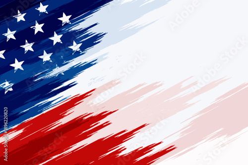 Simple American Flag Design