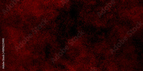 Abstract grunge red and black powder explosion cloud on black background. dark red smoke Like cloud wave effect on black. dark fire flame grunge texture background. toned fiery red sky.