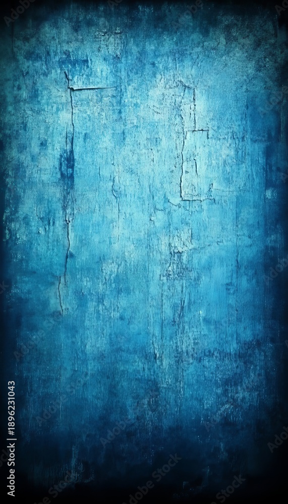 Fototapeta premium Abstract Grungy Backdrop Featuring Worn Surface, Weathered Texture, and Dark Blue Tones for Art