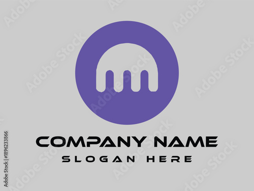  Initials M with nice colors for a thumbnail