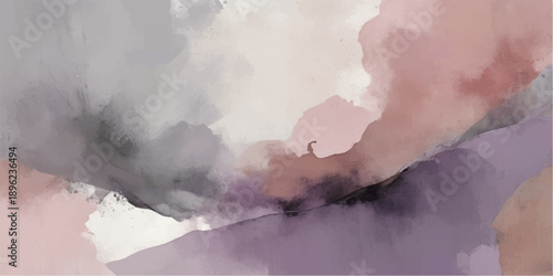 water flowing waterfall in mountains with sky and clouds